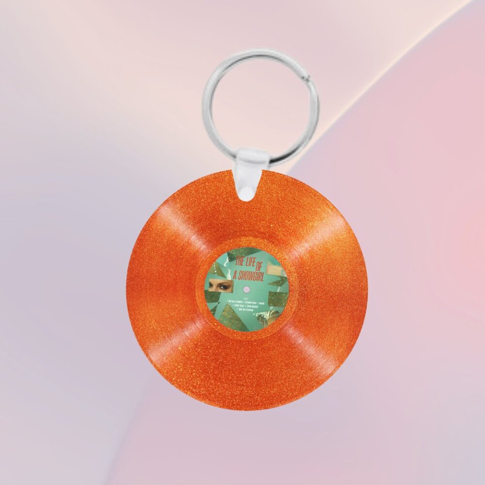 ✨Taylor Swift: Life of a Showgirl Vinyl Keychain ✨